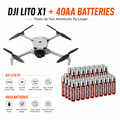 DJI Lito X1 + 40 FREE AA Batteries – Ultimate Value Bundle for Content Creators, Travelers, and Outdoor Enthusiasts MegaBDM