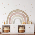 Murgall Soft Rainbow Wall Sticker 110x70cm 1 Sheet MegaBDM