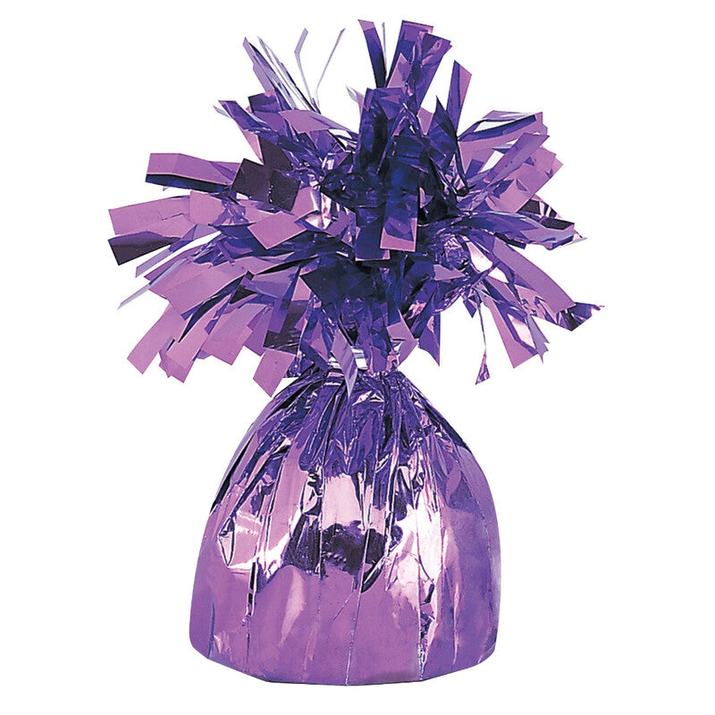 Unique Party Foil Balloon Weight, Lavender, 1 Pack MegaBDM