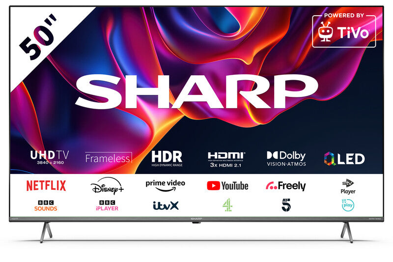 Sharp 50GM6245K 50" 4K Ultra HD Smart TV MegaBDM