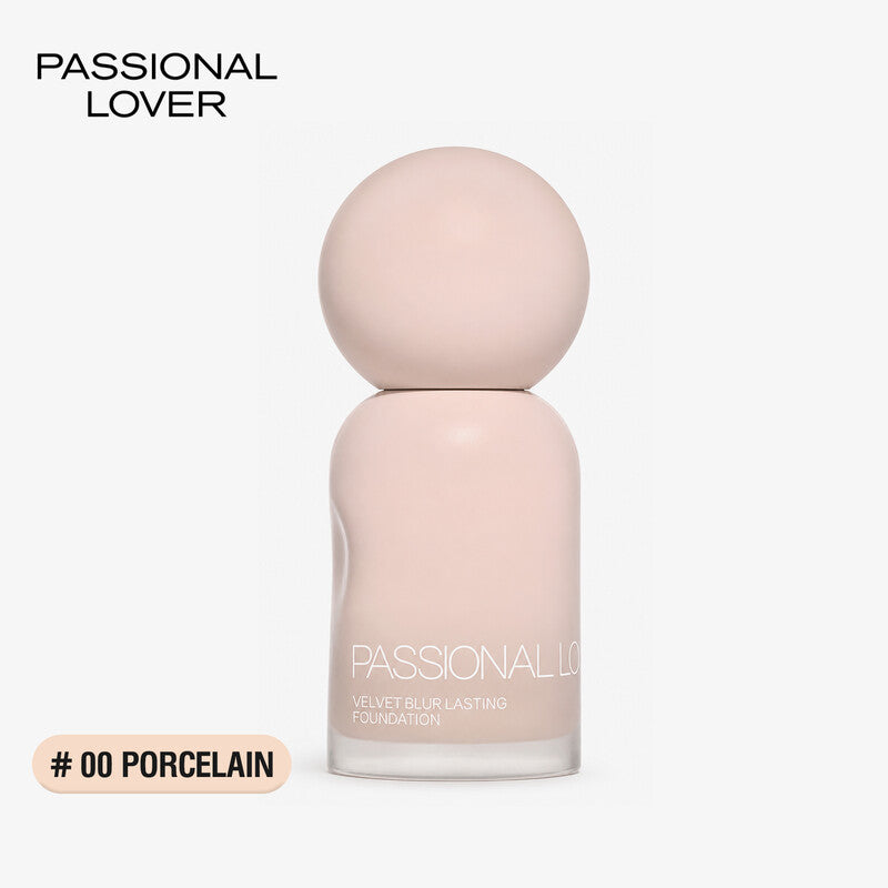 Passional Lover Velvet Blur Lasting Foundation 4.0 # 00 Porcelain White MegaBDM