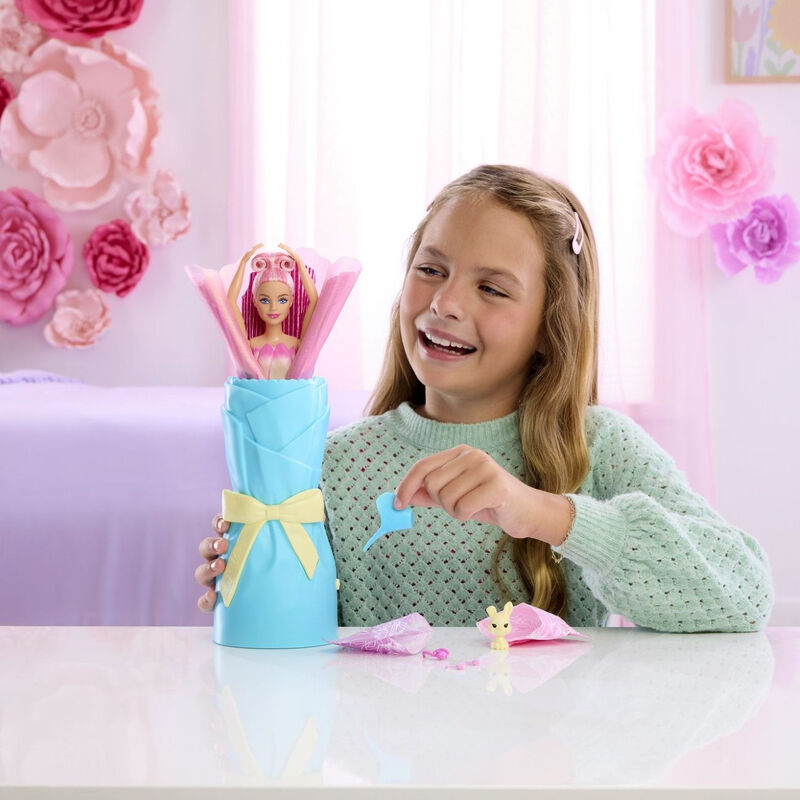 Barbie Reveal Flower Unboxed Doll: Pink Tulip MegaBDM
