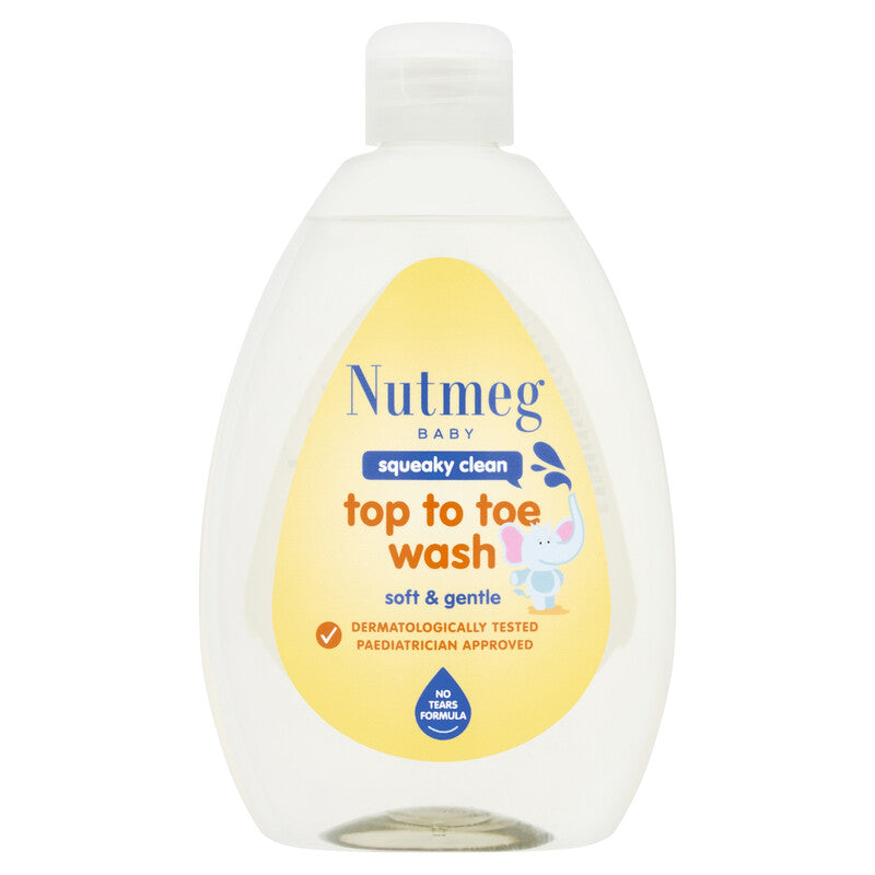 Nutmeg Baby Top to Toe Wash 500ml MegaBDM