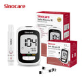 Sinocare Safe AQ Pro Ⅲ Diabetes Testing Kit, Glucose Monitor with with 50 Strips and Lancing Devices and Carrying Bag-in mmol/L MegaBDM