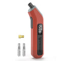 ETENWOLF T300 Plus Tire Pressure Gauge 200 PSI, Digital Tire Gauge with Bright LED Display, Tire Gauges for Tire Pressure with Presta Valve Adaptor (Vivid Orange) MegaBDM