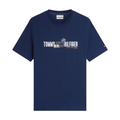 Tommy Hilfiger Logo Graphic Jersey T-Shirt - Carbon Navy MegaBDM