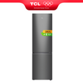 TCL RF366BSE0 55cm Wide 183cm Tall Total No Frost Freestanding Fridge Freezer - 282L - Graphite - E Rated MegaBDM