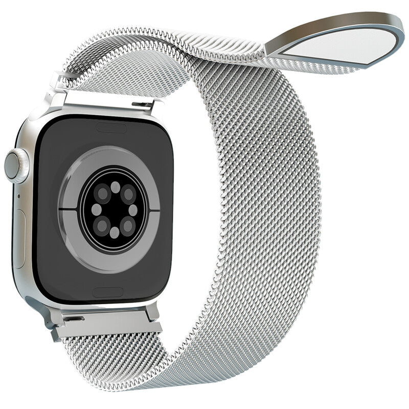 Apple Watch Bands (S11/10 42mm) + (40mm/41mm/38mm) Silver (Circle) MegaBDM