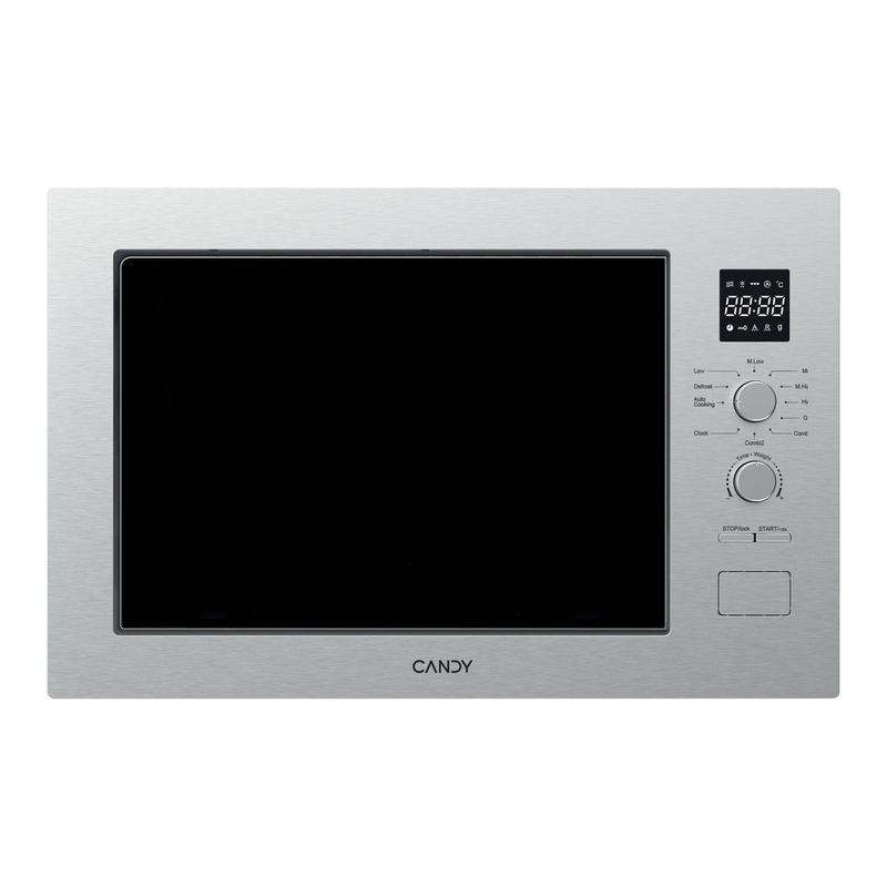Candy CA38FL7NWXUK Built-In Microwave with Grill, Stainless Steel