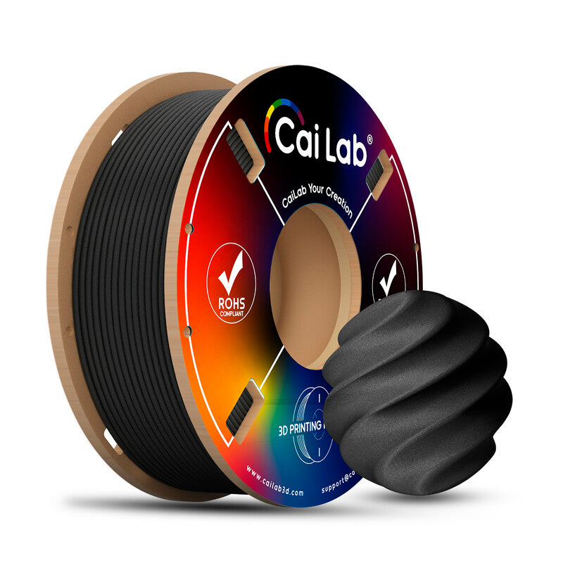 CAILAB 3D Printer Filament PETG Carbon Fiber - Black MegaBDM