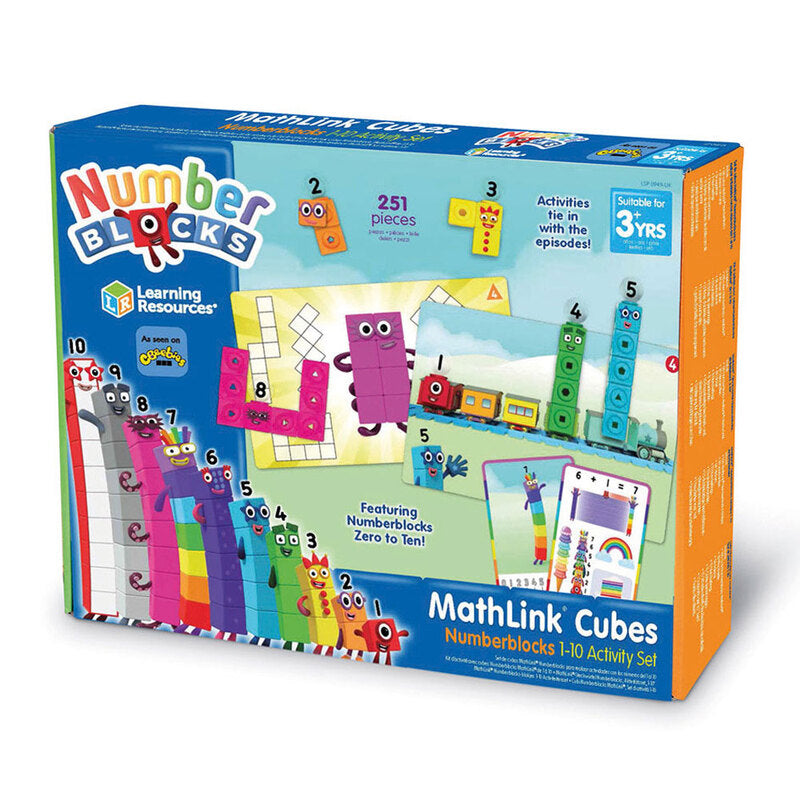 Numberblocks MathLink Cubes 1-10 Activity Set MegaBDM
