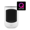Duux Zone Personal Fan Heater – 1500W Ceramic, 60° Oscillation, 3 Heat Settings, Portable – White, DXCH43UK MegaBDM