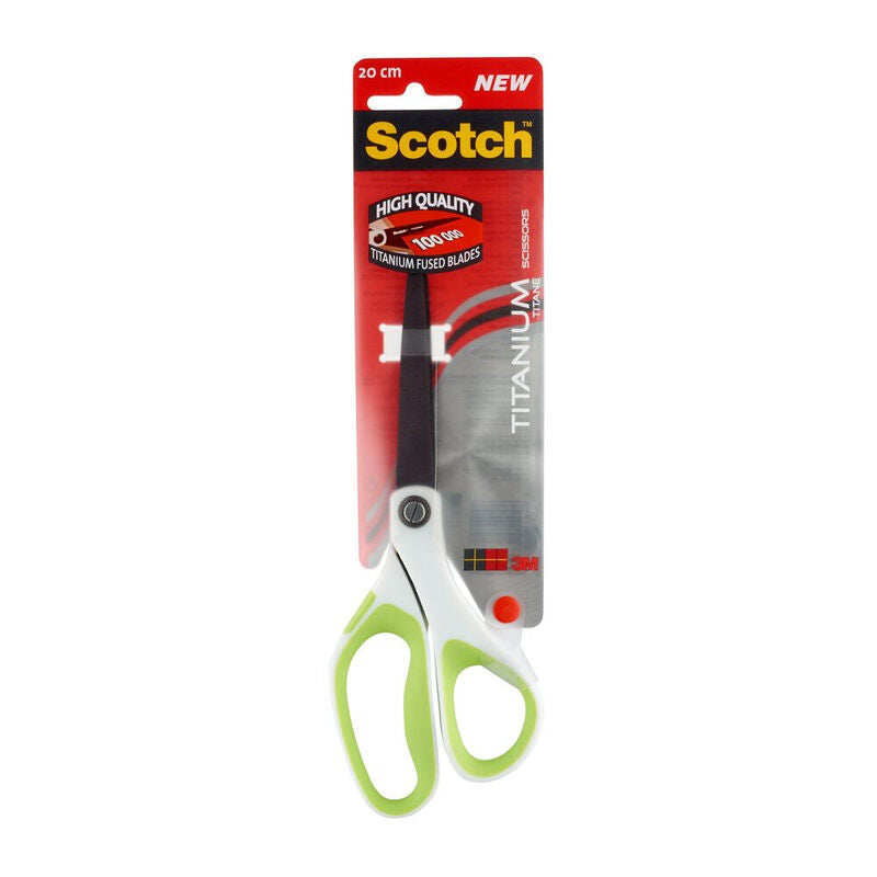 Scotch Titanium Scissors Green/Grey 20cm MegaBDM