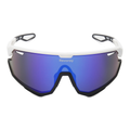 Revoray Cycling Glasses — HD Impact-Resistant PC Integrated Lens, Lightweight TR90 Frame, UV400 Protection, Aerodynamic Design, Professional Cycling Sports Sunglasses, X3-Blue MegaBDM