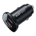 ACEFAST B1 38W Mini Dual Car Charger(USB-C/ USB-A) - Black MegaBDM