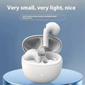 VoxorAI S17 white earphones, sports earphones, Bluetooth AI translation earphones, support real-Time translation of 150 languages, suitable for study, travel, and business. MegaBDM
