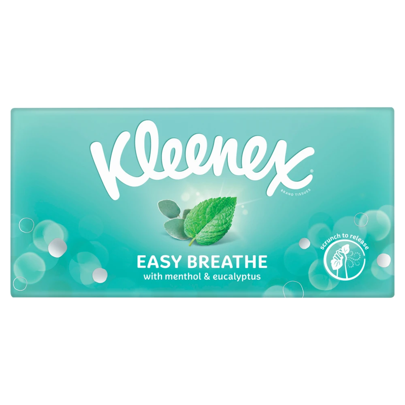 Kleenex Easy Breathe with Menthol & Eucalyptus Tissues MegaBDM