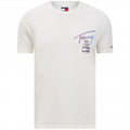 Tommy Hilfiger TJM T-Shirt City Sign Regular Fit - Ecru MegaBDM