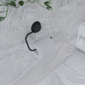 Croydex Stick 'n' Lock Toilet Roll Holder - Black MegaBDM