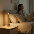 Arlgsite LED Table Lamp Wireless Battery, 1800mAh Touch Table Light Dimmable, Battery Operated Rechargeable Table Lamps, Iron & Acrylic, 3 Colour Temperatures, for Outdoor Bedside Table Dining Table Desk – Silver MegaBDM