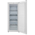 COMFEE' RCU160WH2UK(E) 160 Litre Freestanding Tall Freezer, Upright Freezer, Adjustable Thermostat, Reversible Door, 4 Star Freezing, White [Energy Class E] MegaBDM