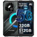 DOOGEE Blade GT Pro 5G Rugged Smartphone 2025 Model, 32 GB+512 GB, 6 nm D7025 Processor, 120 Hz 6.72 Inch FHD+ Screen, 100 MP AI Camera, Dynamic Lighting, Ultra-Thin Body, Android Phone, 5G Dual SIM Dual Standby, Face and Fingerprint Recognition, NFC
