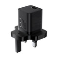 Baseus GaN5 Fast Charger (Mini) 1C 30W UK Cluster Black MegaBDM