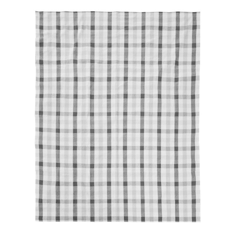 Maison by Premier Tablecloth Thread & Loom Check Black/Grey 140x180cm MegaBDM