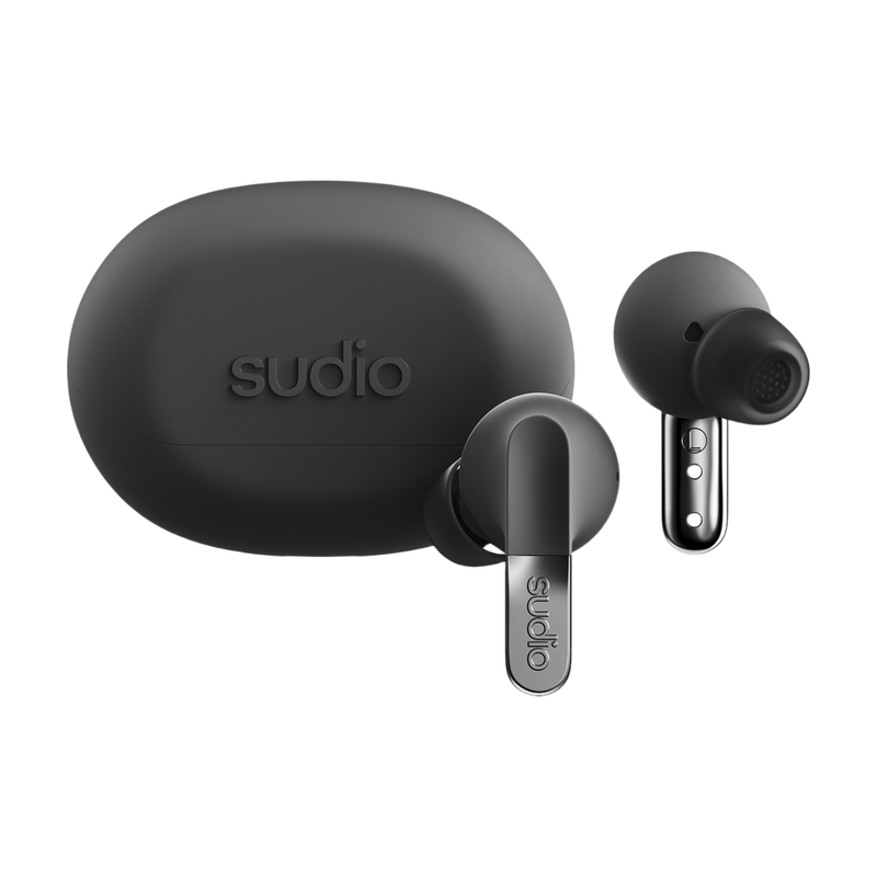 Sudio N3 Pro In-Ear True Wireless Earbuds - Titanium Black MegaBDM
