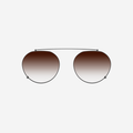 Even Realities - Even G2 A Clip & Pouch Brown (Panto) - Clip-on Sunlens Attach Effortlessly to Your Even G2 Smart Glasses MegaBDM