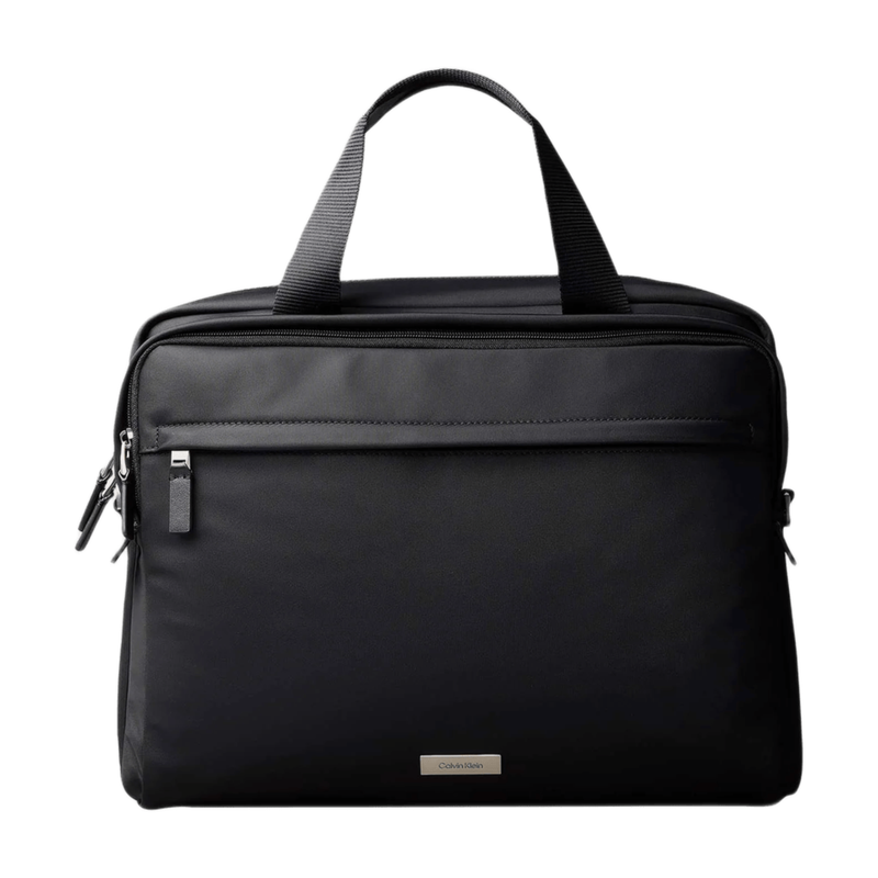 Calvin Klein Water-Repellent Commuter Laptop Bag - Black MegaBDM