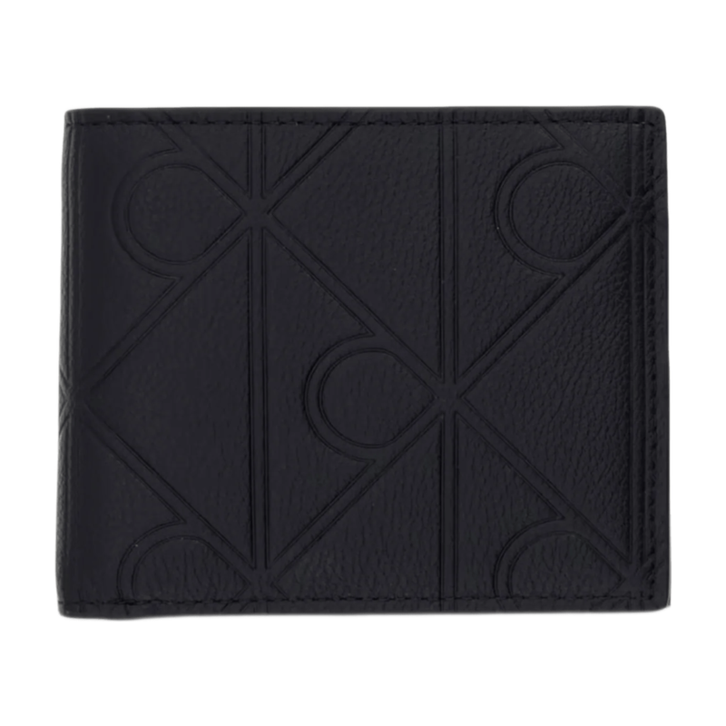 Calvin Klein Wallet XL Emblem AOP Emboss Billfold Women - Black MegaBDM