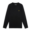 Lyle & Scott Long Sleeve Cotton T-Shirt - Jet Black MegaBDM