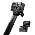 SJCAM SJ20 Action Camera with 6-Axis Gyro Stabilization 480-Mins Battery and Day & Night Lenses 4K 30fps Dual Screen 2.29" Touch Plus 1.3" Selfie Display MegaBDM