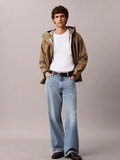 Calvin Klein Jeans Men Oversized Embossed Logo T-Shirt - Bright White MegaBDM