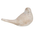 Candlelight Ornament Bird Right Washed Grey MegaBDM