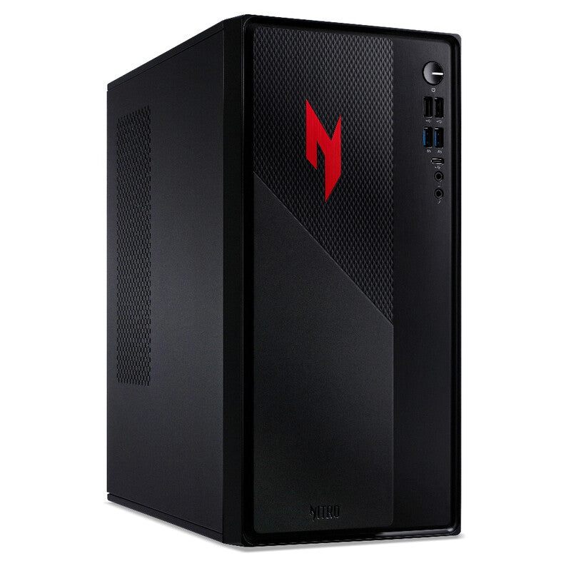 Acer Nitro 20 Gaming Desktop - Intel Core i5-13420H, NVIDIA RTX 3050, 16gb ram, 512GB SSD, Black MegaBDM