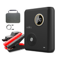 GOKKCL GK03 Sodium Ion Car Jump Starter 27500mAh, PD60W Fast Charge Power Bank, Zero-Volt Reactivatable, 5-Year Standby Per Charge, All-Weather Jump Pack with 200LM LED Light & Pure Copper Clamps for Petrol Diesel Cars SUV Motorcycles MegaBDM