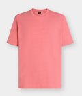 BOSS Relaxed-fit T-Shirt with a Layered Logo Print - Light/Pastel Blue MegaBDM