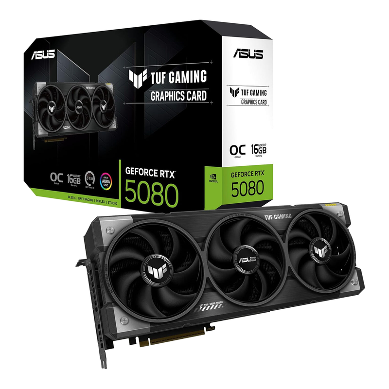 ASUS TUF-RTX 5080 O16G-GAMING MegaBDM