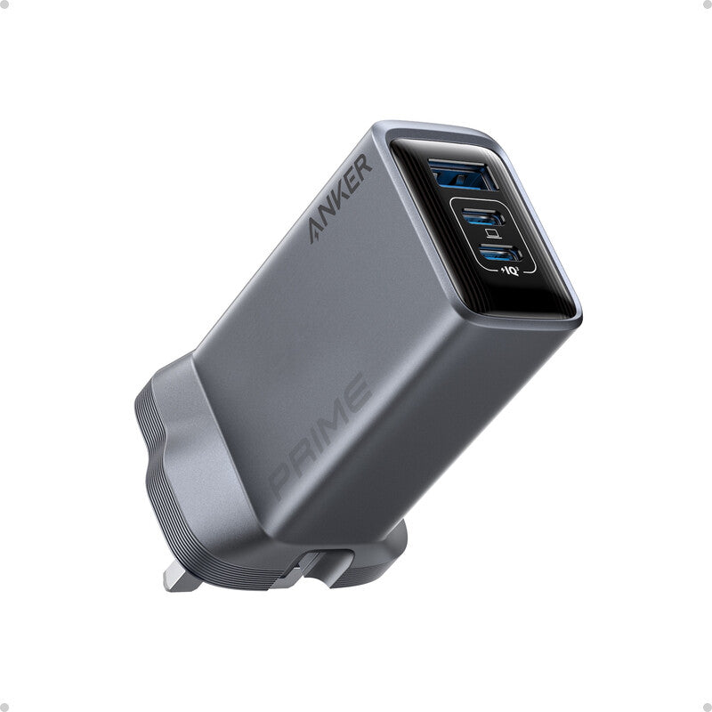 Anker Prime, USB-C 3-Port GaN Charger, 100W Fast Charging, Black MegaBDM