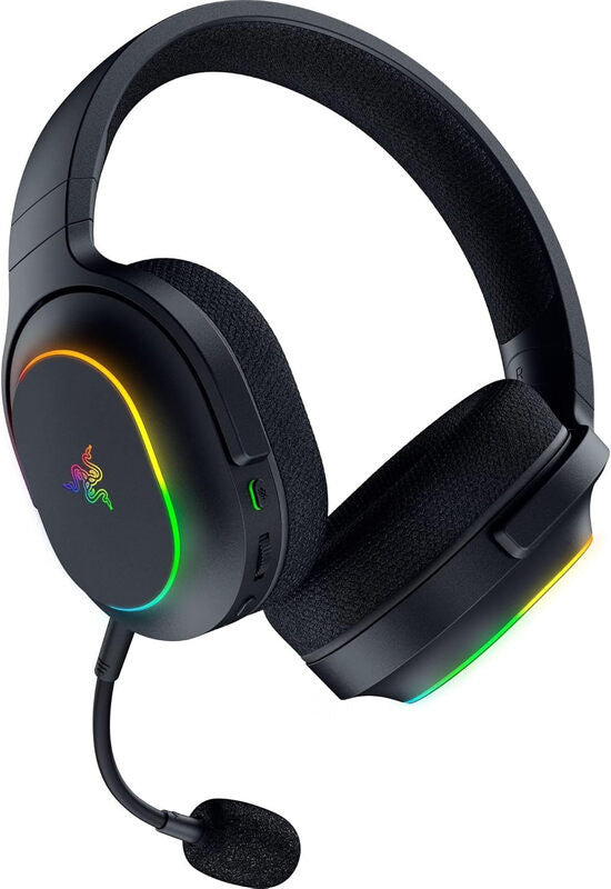 Razer Barracuda X Chroma Wireless Gaming Headset – 2.4GHz HyperSpeed, Bluetooth 5.2, 6-Zone RGB, 70-Hour Battery, Black MegaBDM