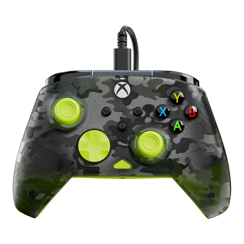 Turtle Beach Rematch Core Controller for Xbox & PC - Ghost Camo Black & Yellow MegaBDM
