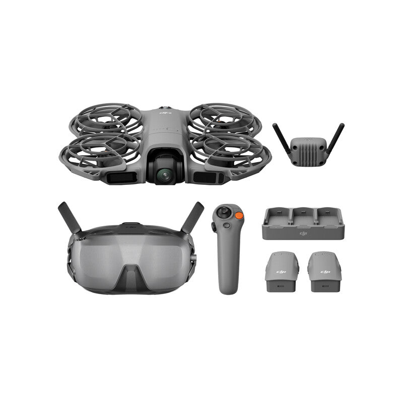 DJI Neo 2 - Motion Fly More Combo with RC Motion 3 & Goggles N3, Stable Transmission with Digital Transceiver, 4K Drone for Beginners, FPV Flying, 3 Batteries MegaBDM
