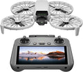 DJI Flip with RC 2 Screen Remote Controller, Follow Me Drone with 4K UHD Camera for Adults, Under 249g, 3-Axis Gimbal Stabilisation, 13km Video Transmission, Palm Takeoff, 31-Min Flight Time MegaBDM