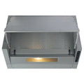 CDA EIN60SI 60cm Integrated Extractor Cooker Hood, Silver MegaBDM