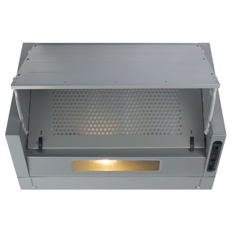 CDA EIN60SI 60cm Integrated Extractor Cooker Hood, Silver MegaBDM