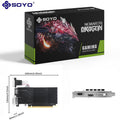 SOYO Gaming GeForce GT 710 2GB DDR3 64-Bit, Supports DirectX 12 OpenGL 4.6, Low-Profile, NVIDIA, Office and Entertainment Dedicated Graphics Card, LP Slot Card MegaBDM