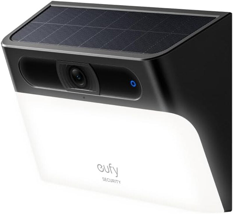 eufy Security Solar Wall Light Cam S120 Solar Security Camera Outdoor Wireless, 2K Camera, Forever Power, Motion Activated Light, AI Detection, IP65 Waterproof, Spotlight, No Monthly Fee MegaBDM