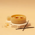 Spaas Candle Shimmering Smile 4 Wick 20h Burn Time Yellow MegaBDM
